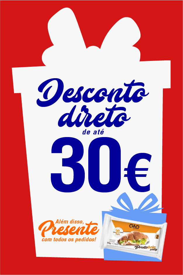 Este Natal, ganhe um desconto direto na sua encomenda até 30 € e um croissant de oferta